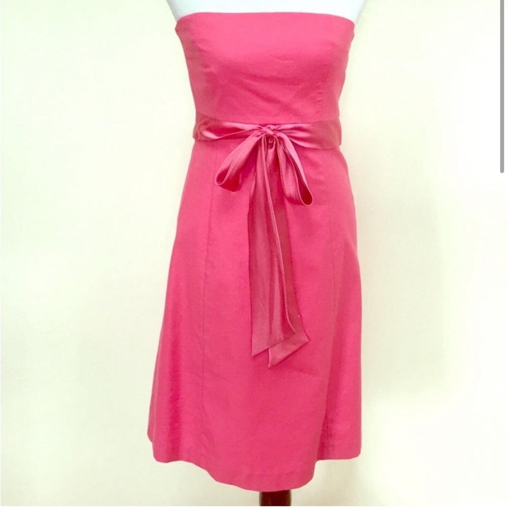 J.Crew Strapless Pink Dress
